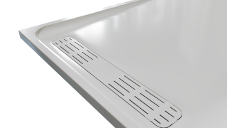 Linear Shower Tray – Square – Extra Image 1