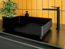 JTP HIX TALL SL BASIN MIXER MATT BLACK – Extra Image 1