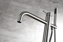 JTP INOX FLOOR ST&ING BATH & SH MIXER WITH KI – Extra Image 1