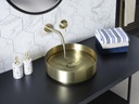 JTP VOS BRUSHED BRASS GRADE 316 SS COUNTER TOP BASIN – Extra Image 1