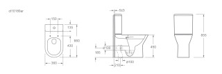 BLADE RIMLESS COMFORT H CLOSED BACK C/C PAN – Extra Image 3