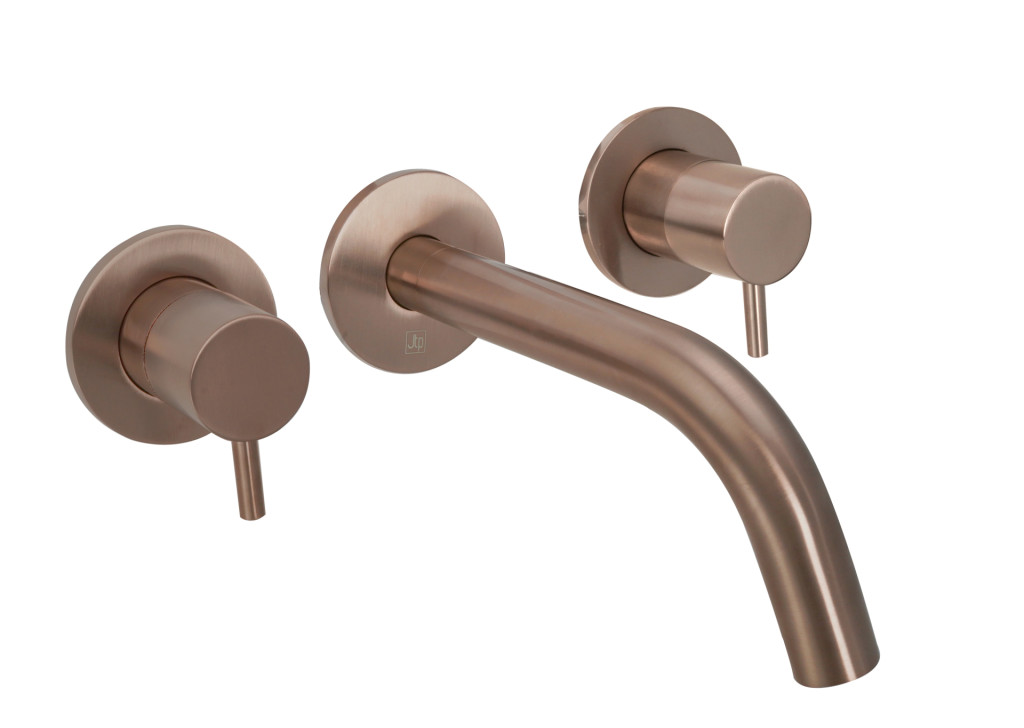 [JTP21089ABRZ] JTP VOS 3 HOLE W/M BASIN MIXER BR BRUSHED BRONZE 250MM S