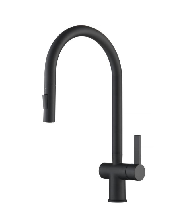 [JTP28127MB] JTP VOS MATT BLACK SL PULL OUT SINK MIXER