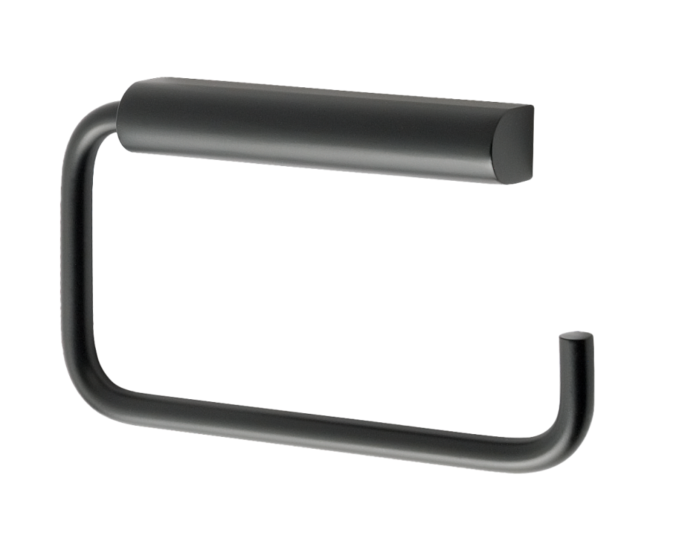 JTP VOS TOILET ROLL HOLDER MATT BLACK