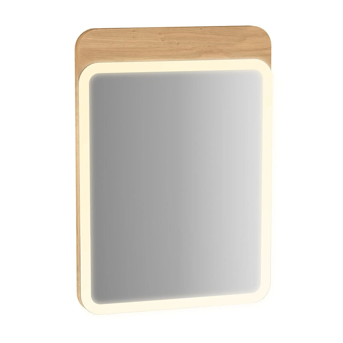 Vitra Sento Light Oak Mirror Lee Ex-display 50x40x70cm 60888 collection only
