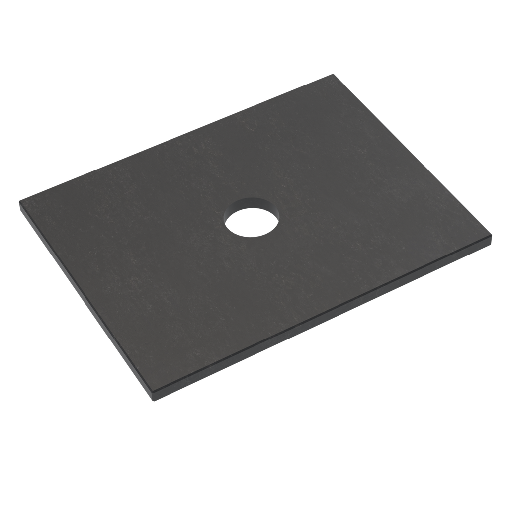COALBROOK 506X393MM SHORT PROJECTION COUNTERTOP 0TH - MIDNIGHT MILL