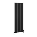 Malmesbury 1800 x 565 Aluminium Radiator - Matt Black