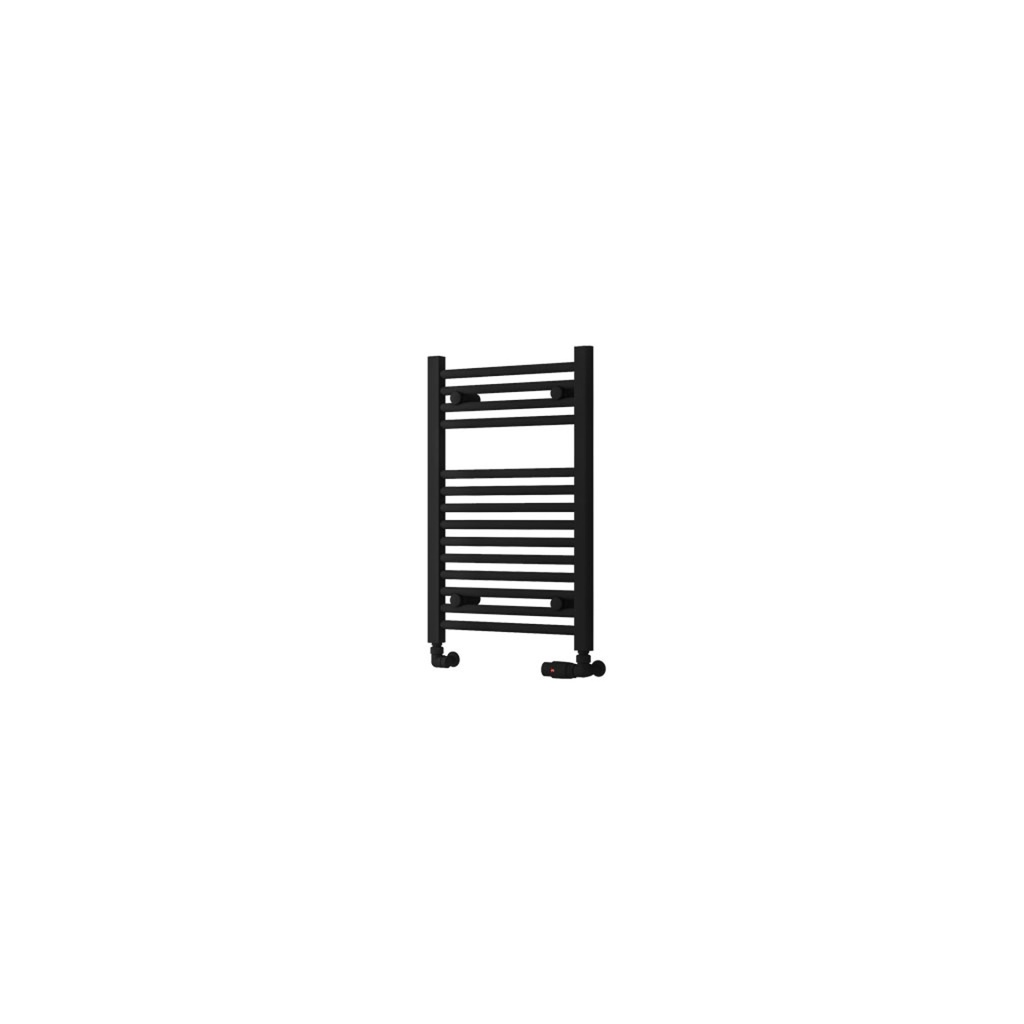 [62.0397] Biava Multirail HV Straight 688 x 450mm Towel Rail - Matt Black