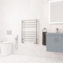 Violla II 790 x 600 Stainless Steel Towel Rail - Brushed