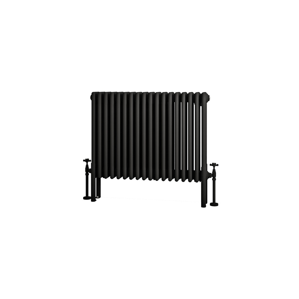 Imperia 4 Column Radiator 600 x 830mm - Matt Black