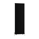 Mersey 1800 x 565 Aluminium Radiator - Matt Black