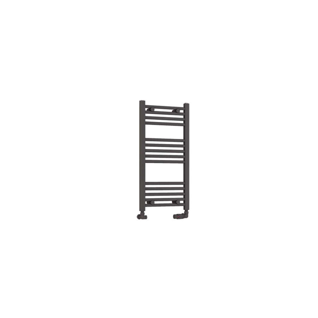 Wendover Straight Multirail 800 x 400 Towel rail - Matt Anthracite