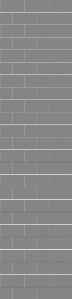 [MT732MT6669] TILE Panel - Dust Grey (0732) - Hydrolock T&G - Metro (191X97) - 2400x598x11mm - FSC Mix 70%