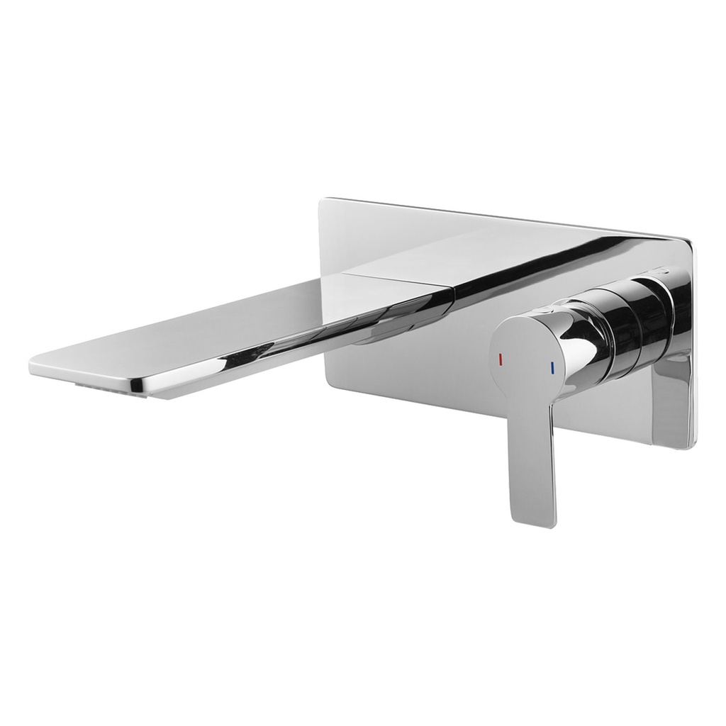 Spring 2-Hole Concealed Basin Mixer Finishing Set - Diamond Chrome