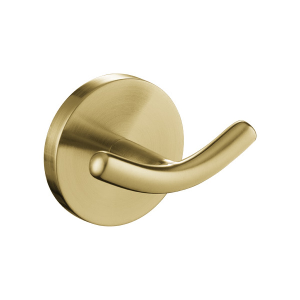 [BRB-CO8906-9] Coco Robe Hook - Brushed Brass