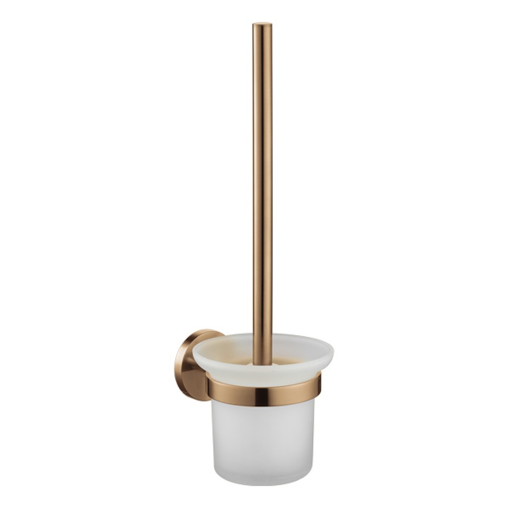 [BRO-CO8906-21] Coco Toilet Brush and Holder - Brushed Bronze