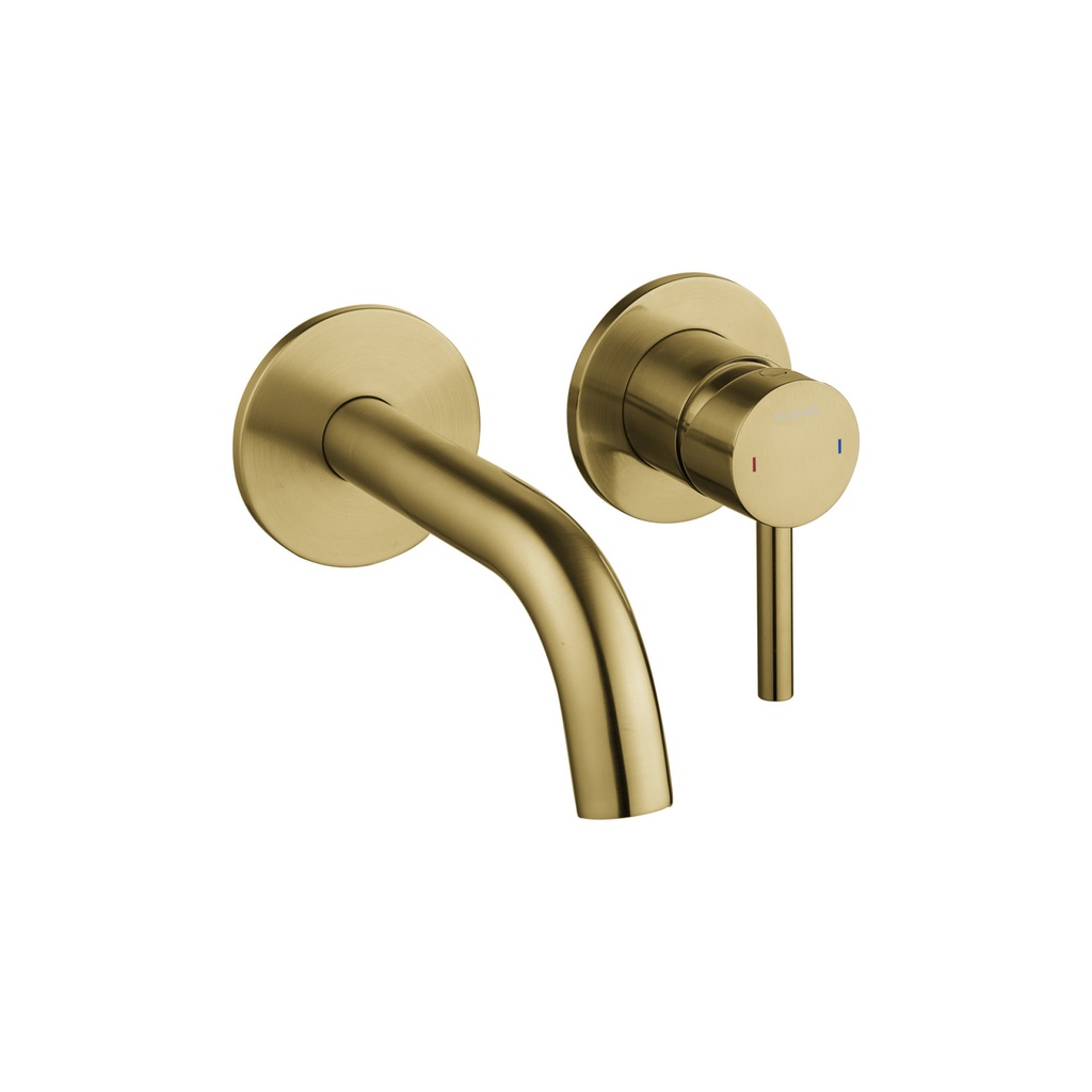 [BRB-LV2HBAS-TRIM] Levo 2-Hole Concealed Basin Mixer Finishing Set - Brushed Brass