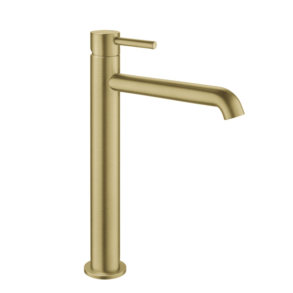 [BRB-LVTBAS-20] Levo 308mm Single Lever Basin Mixer - Brushed Brass