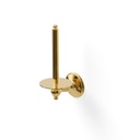 Stockholm Spare Toilet Roll Holder - Polished Brass