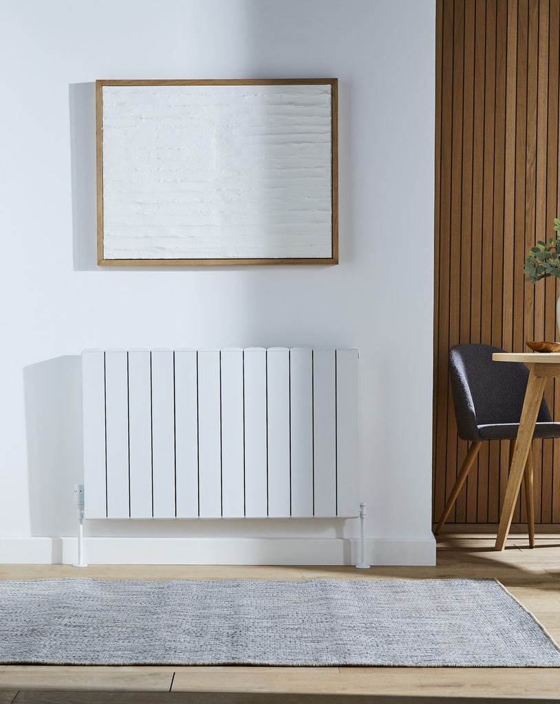[ALRAD-9-610-WT] Kartell K-RAD Edmonton Aluminium Radiator 575 x 796mm - White