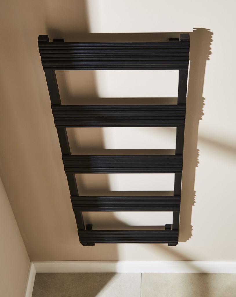 [ALTWL-1-516-BK] Kartell K-RAD Sherbrooke Aluminium Radiator 1600 x 500mm - Black