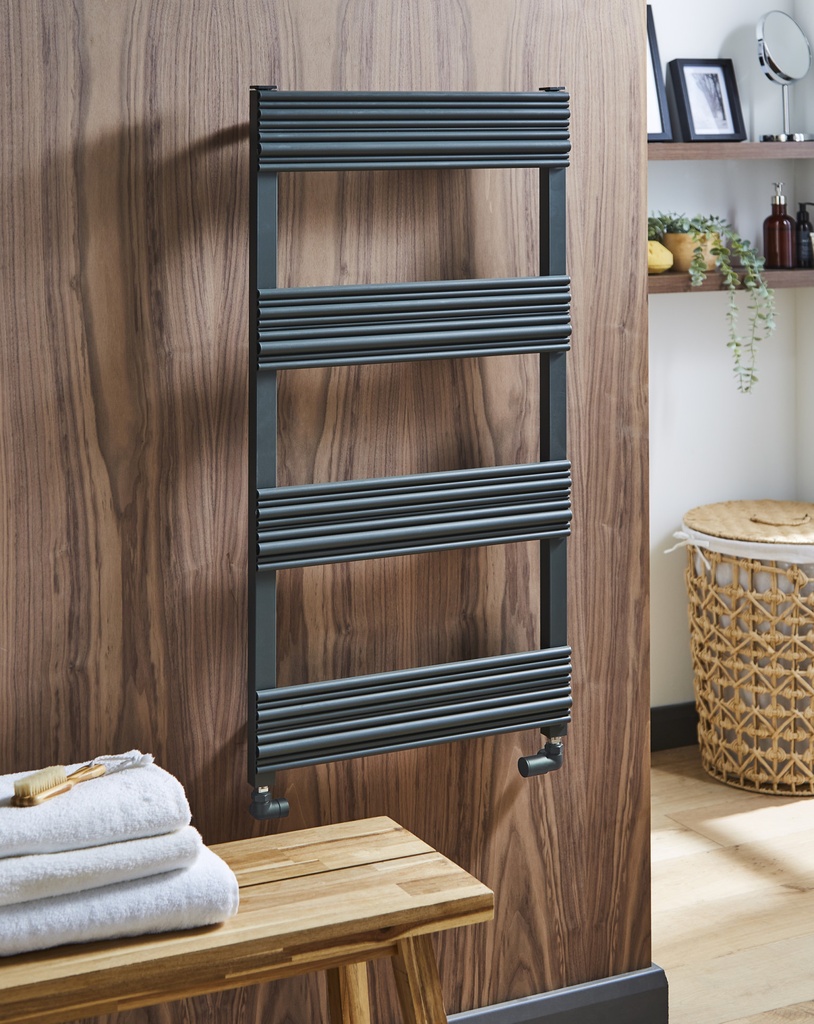 [ALTWL-1-516-GY] Kartell K-RAD Sherbrooke Aluminium Radiator 1600 x 500mm - Grey