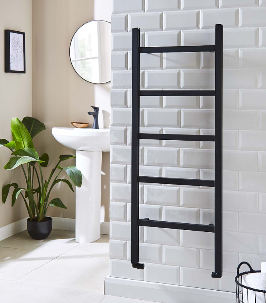 [ALTWL-2-512-BK] Kartell K-RAD Welland Aluminium Radiator 1250 x 500mm - Black
