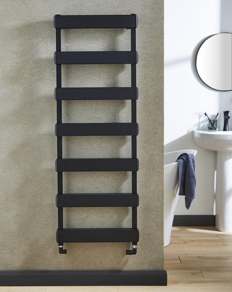 [ALTWL-3-507-BK] Kartell K-RAD Banff Aluminium Radiator 700 x 500mm - Black