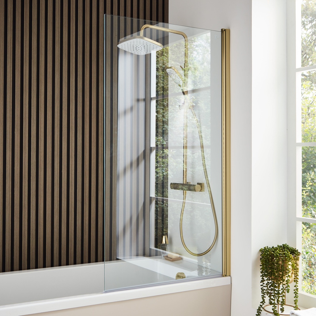 [BRASS-SSS] Kartell K-VIT Square Bath Screen Brass