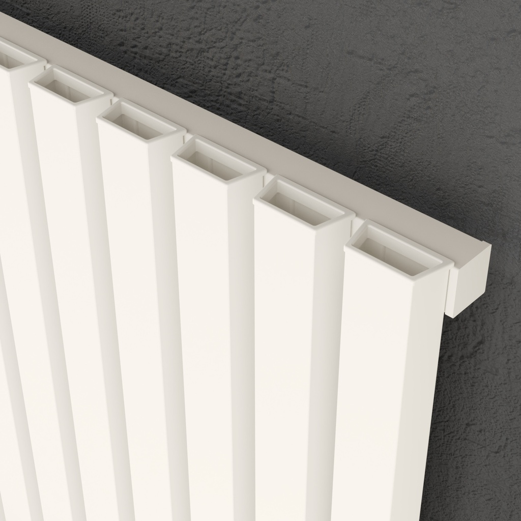 [ALRAD-13-1806-WT] Kartell K-RAD Hamilton Double Aluminium Radiator 1775 x 345mm - White