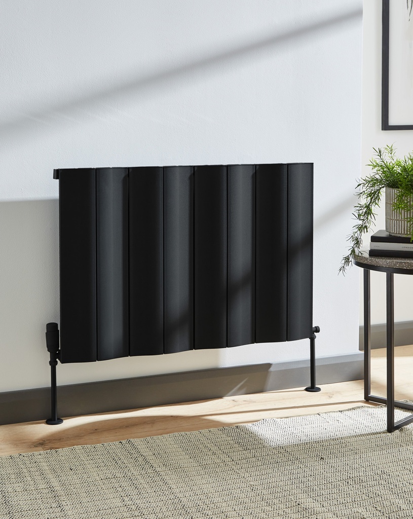 [ALRAD-3-608-BK] Kartell K-RAD Vancouver Double Aluminium Radiator 575 x 828mm - Black