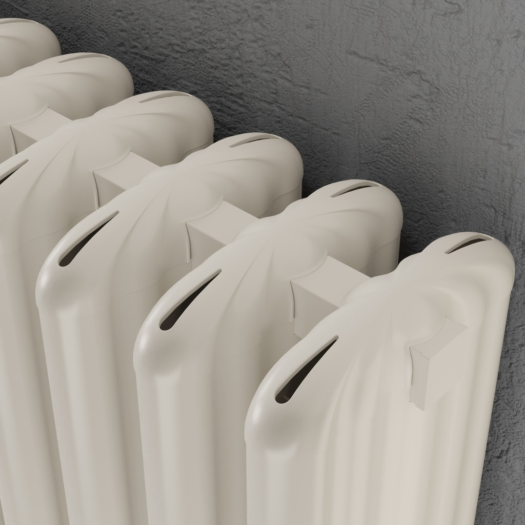 [ALFLR-1-1005-WT] Kartell K-RAD Niagara Aluminium Radiator 1090 x 310mm - White