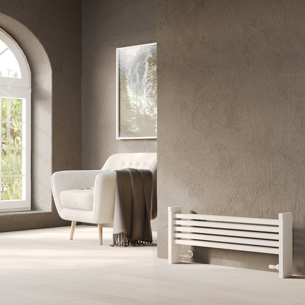 [ALFLR-2-810-WT] Kartell K-RAD Nova Scotia Aluminium Radiator 420 x 800mm - White
