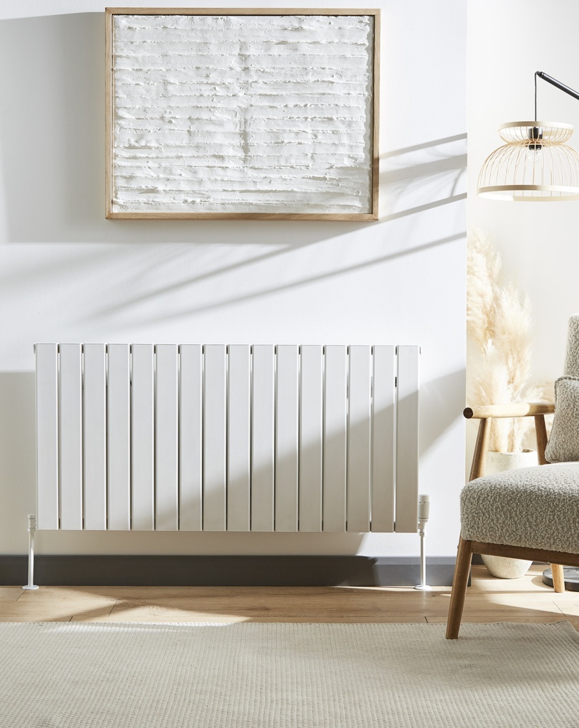 [ALRAD-10-611-WT] Kartell K-RAD Victoria Single Aluminium Radiator 575 x 810mm - White