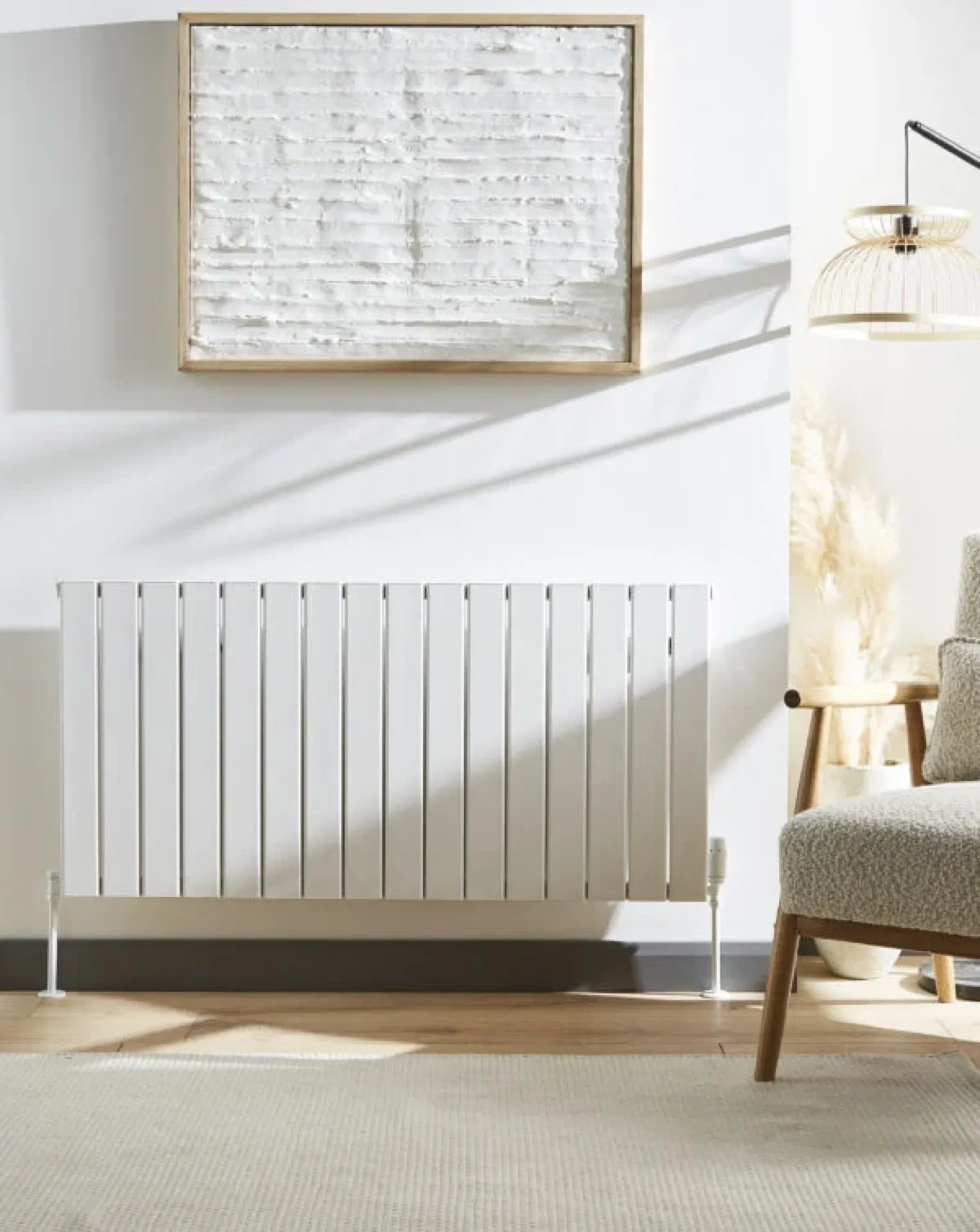 [ALRAD-10-616-WT] Kartell K-RAD Victoria Single Aluminium Radiator 575 x 1180mm - White