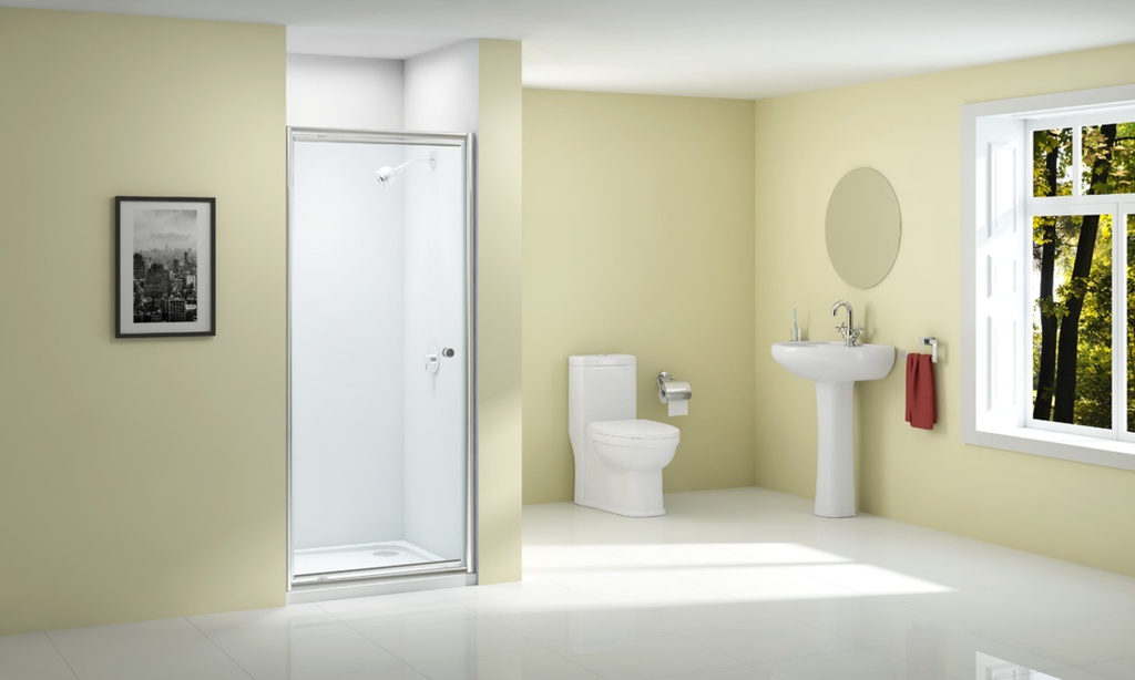 Ionic Source Pivot Door - 900