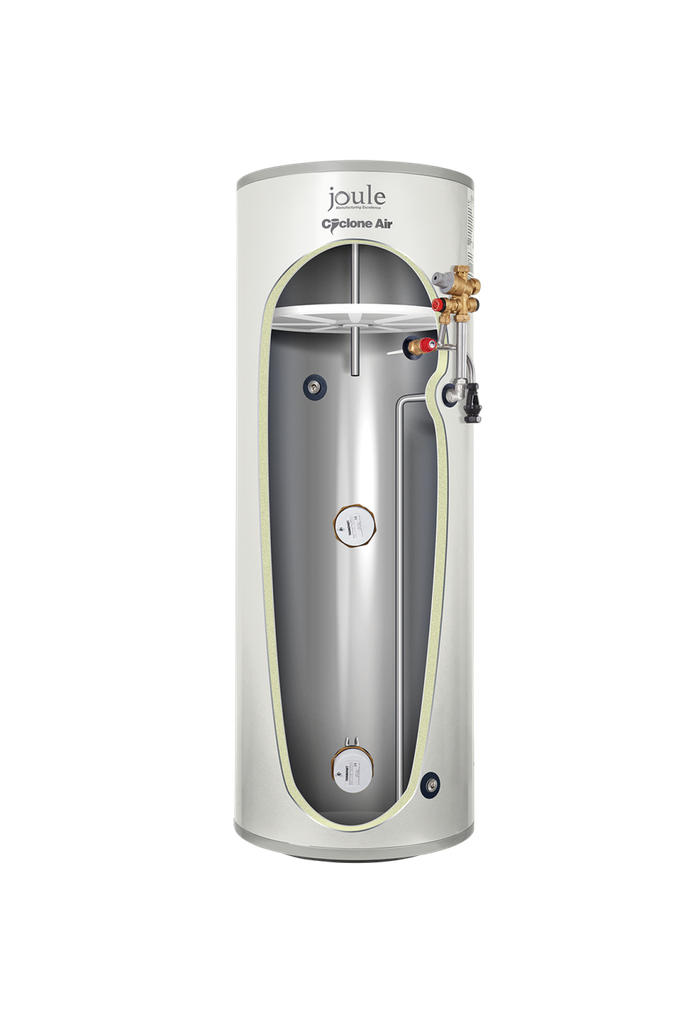 [TCEMVB-0300LFC] Joule Cyclone Air - Stainless Steel Unvented Cylinder with Internal Air Gap - Direct - 300L