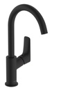 hansgrohe Logis Basin Mixer 210 Swivel Spout - Matt Black
