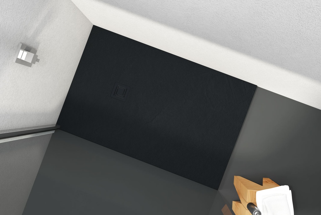 Truestone Tray Rectangular 1600 x 800 - Black