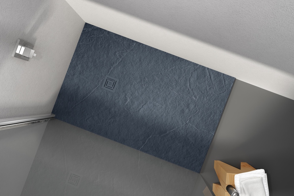 Truestone Tray Rectangular 1600 x 900 - Graphite