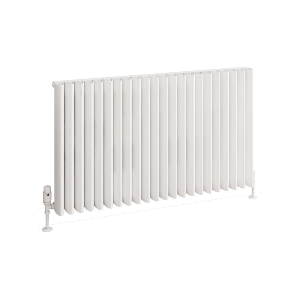 [89.0944] Witney 600 x 1040mm Aluminium Radiator - Matt White - Matt White