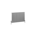 Tordino 600 x 850mm Aluminium Radiator - Matt Grey