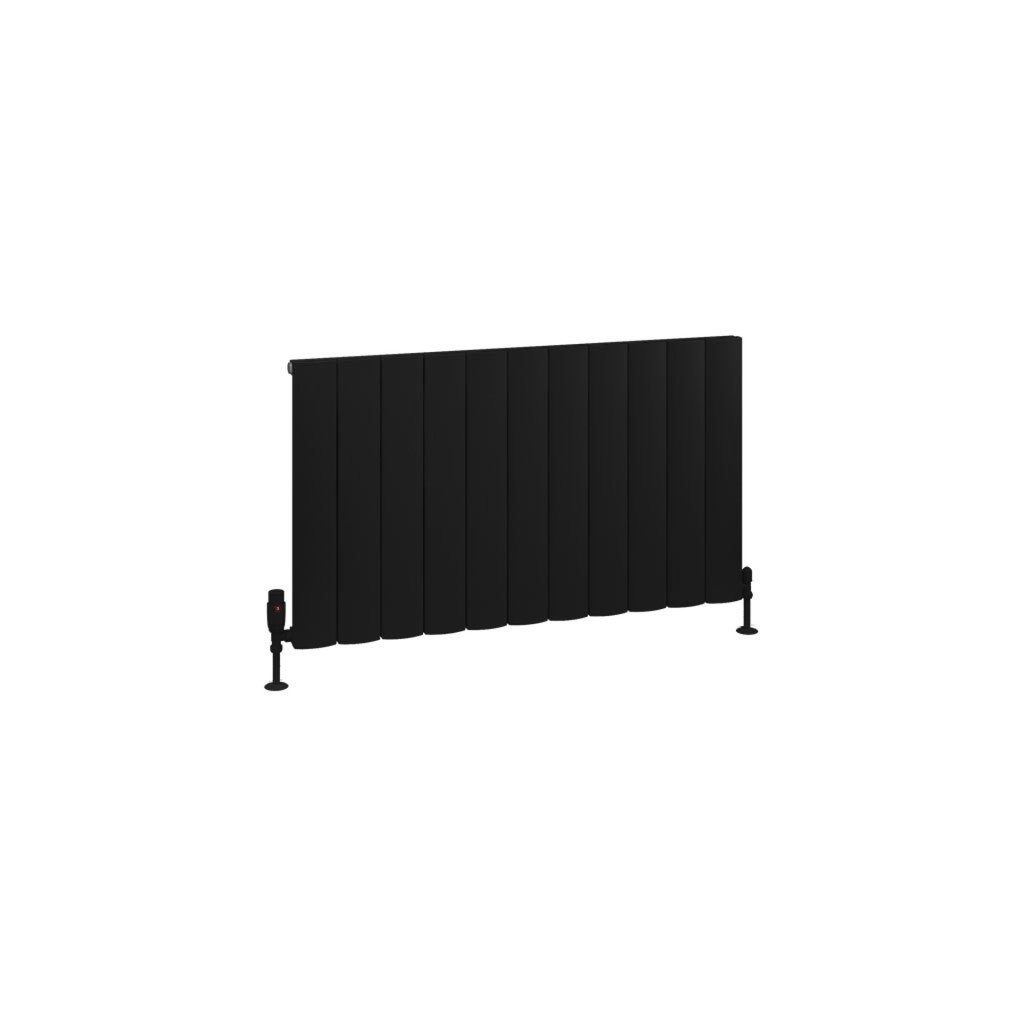 Tordino 600 x 1040mm Aluminium Radiator - Matt Black