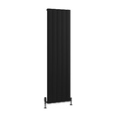 Tordino 1800 x 470mm Aluminium Radiator - Matt Black
