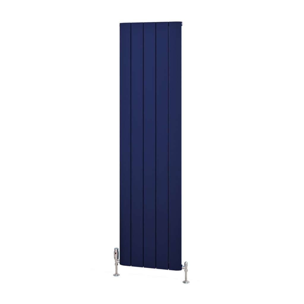 [89.1610] Withington 1800 x 470mm Aluminium Radiator - Matt Cobalt Blue