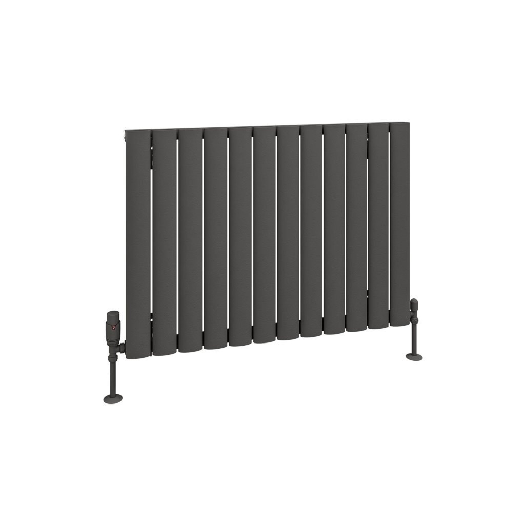 [86.0275] Sandhurst 600 x 835mm Aluminium Radiator - Matt Anthracite
