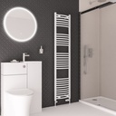 Wingrave Curved Multirail 1800 x 400mm - Gloss White