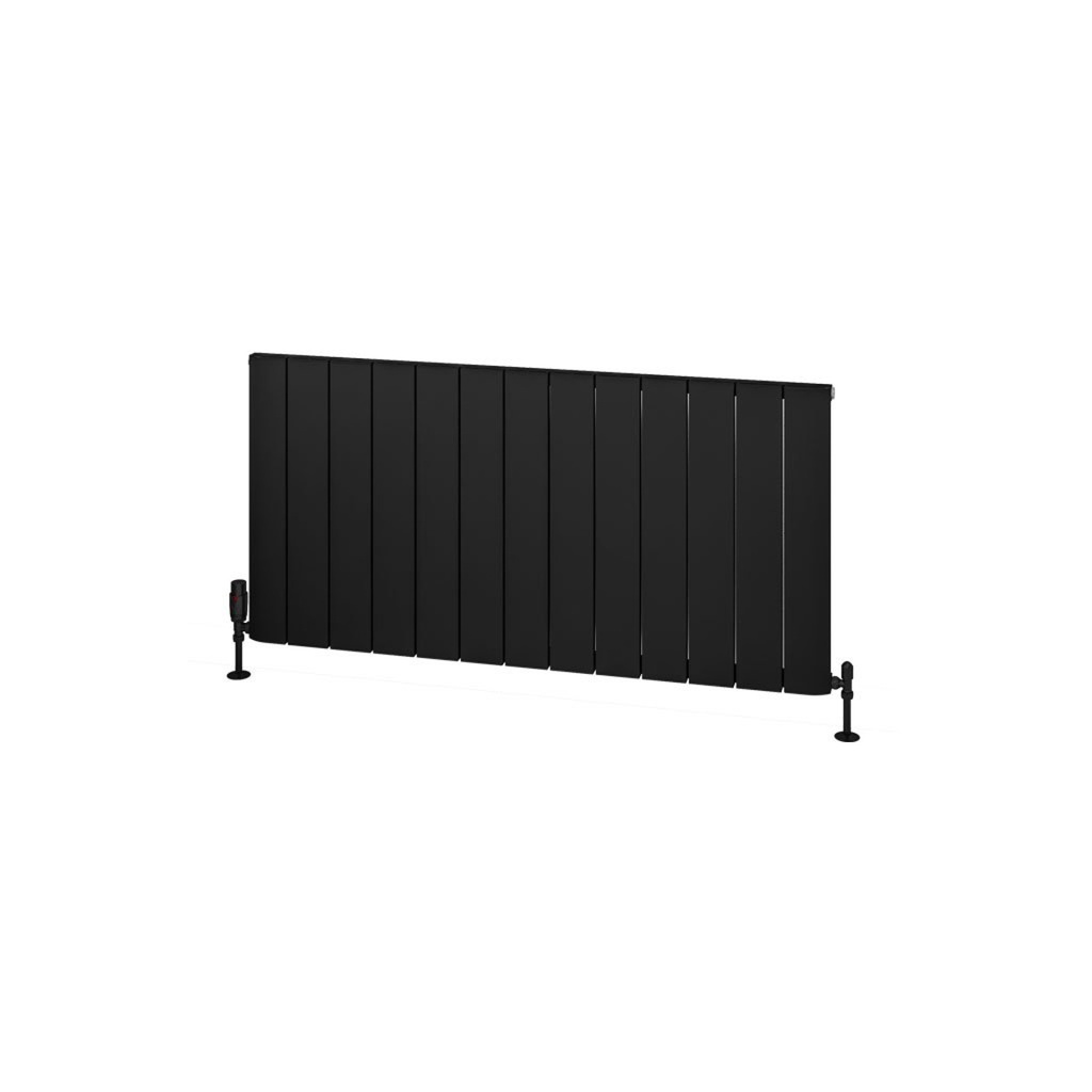 [89.0781] Withington 600 x 1230mm Aluminium Radiator - Matt Black