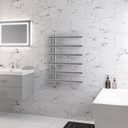 Marlow E-Style 850 x 600mm Towel Rail - Chrome