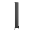 Malmesbury 1800 x 280mm Aluminium Radiator - Matt Anthracite